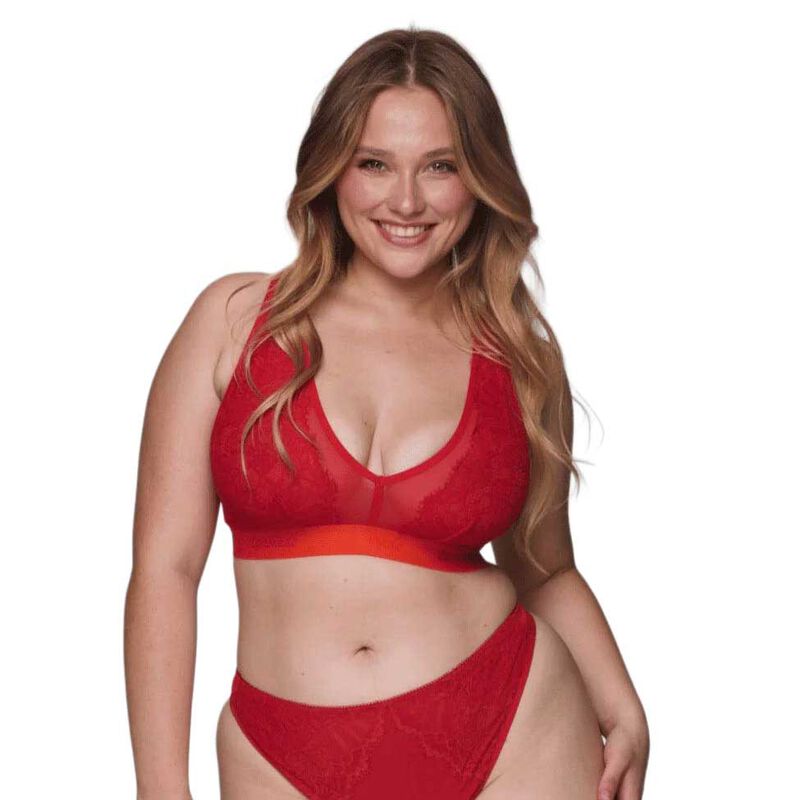 Lemonade Dolls Synergy Fuller Cup Bra - Goji Berry & Orange image number 0